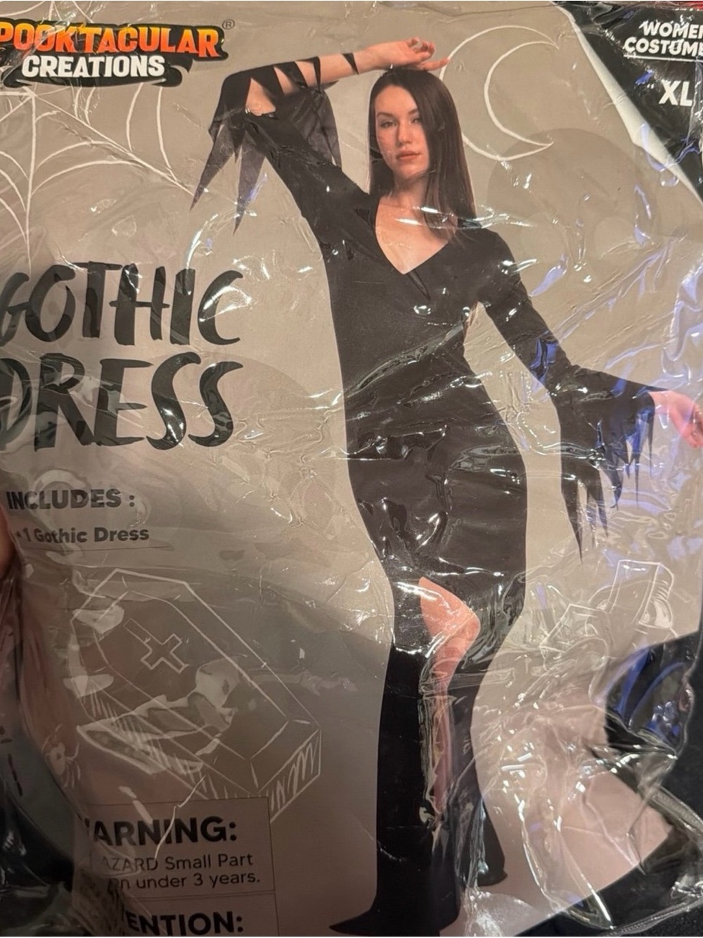 Women’s Gothic Black Dress -